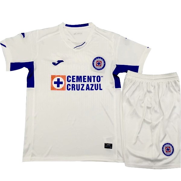 Camiseta Cruz Azul 2ª Niño 2019 2020 Blanco